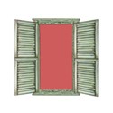 GREEN WINDOW SHUTTERS OPEN R10,10,80,80