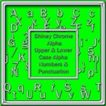 Chrome Alpha & Numbers Chrome Alpha & Numbers