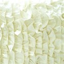 ivory ruffles