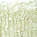 ivory ruffles