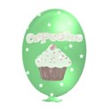 green cupcake balloon_vectorized