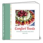 Comfort Foods Recipe Book Template