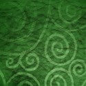 swirls texture darker green layering paper