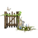 backyard sanctuary cluster bunny gate