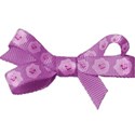 lilac bow