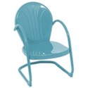 old porch chair blue copy