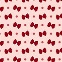 pink bow paper