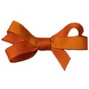 orange bow