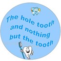 the hole tooth light blue with b_g