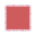 pink square frame