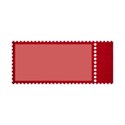 stamp frame 1 red