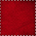 scalloped paper red