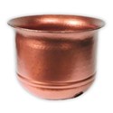 copper flowerpot