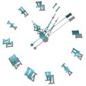 Teal Clock