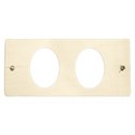 photo name plate oval