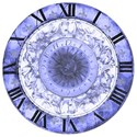 blue clock