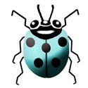 turquoise lady bug