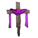 cross draped