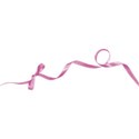 ribbon pink flowing