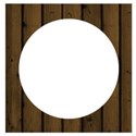 frame wood circle