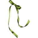 ribbon long green