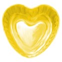 heart yellow gloss