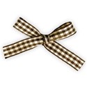 checked brown bow 01