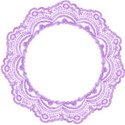 lilac icing frame