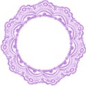 lilac icing frame