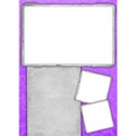 Grad ann 12 5x7 purple