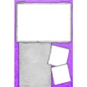 Grad ann 12 4x6 purple