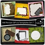 8x8 Recipe Cards - Set 7