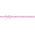 pink gingham bow ribbon