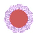 lilac icing frame