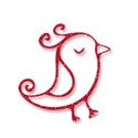 birdie kiss red