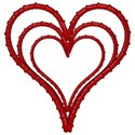 tripple wordheart