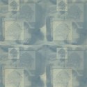 blue rose squares emb