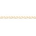 cream crochet edging