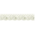 cream crochet flower