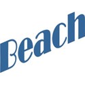 Word Art - Beach Blue