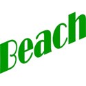 Word Art - Beach Green