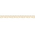 cream crochet edging