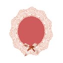 orange oval