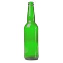 green glass bottle