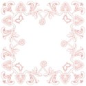 pale pink deco overlay