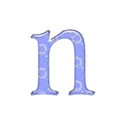 n blue