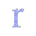 r blue