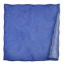 blue curled paper