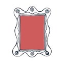 white frame