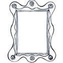 white frame